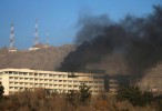Gunmen attack the Intercontinental Hotel in Kabul